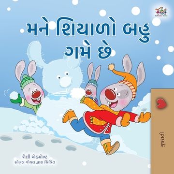 portada I Love Winter (Gujarati Book for Kids) (en Gujarati)