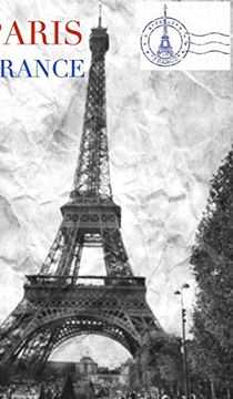 portada Eiffel Tower Paris Black and White Creative Blank Journal (in English)