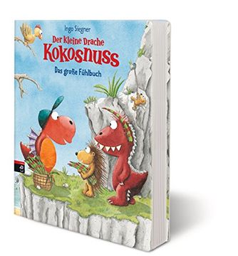 portada Der Kleine Drache Kokosnuss - das Große Fühlbuch: Pappbilderbuch (Bilderbücher, Band 4) (en Alemán)