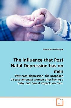 portada the influence that post natal depression has on men (en Inglés)