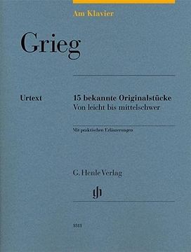 portada Am Klavier - Grieg