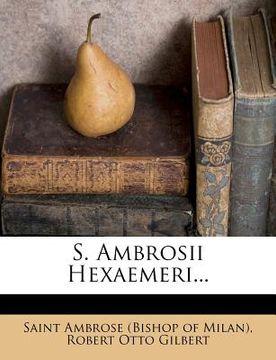portada S. Ambrosii Hexaemeri... (in Latin)