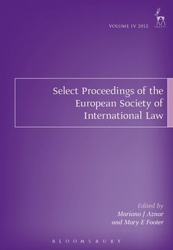 portada Select Proceedings of the European Society of International Law, Volume 4, 2012 (in English)