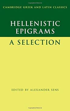 portada Hellenistic Epigrams: A Selection (en Inglés)