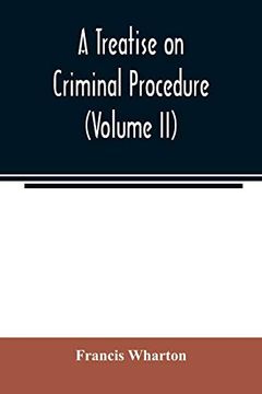 portada A Treatise on Criminal Procedure (Volume ii) (en Inglés)