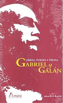 portada OBRAS POESIA Y PROSA GABRIEL Y GALAN