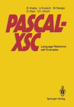 portada pascal-xsc: language reference with examples (en Inglés)
