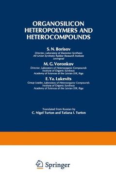 portada Organosilicon Heteropolymers and Heterocompounds (Monographs in Inorganic Chemistry)