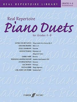 Real Repertoire Piano Duets: Grades 4-6 / Early Intermediate to Late Intermediate (en Inglés)
