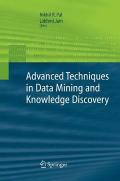 portada Advanced Techniques in Knowledge Discovery and Data Mining (en Inglés)