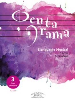 portada Pentagrama Llenguatge Musical 3. Elemental (en Catalá)