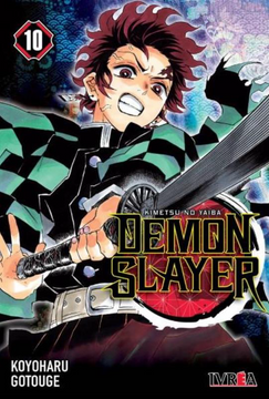 portada Demon Slayer 10 (in Spanish)