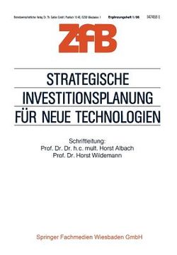 portada Strategische Investitionsplanung Für Neue Technologien (en Alemán)
