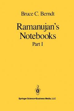 portada ramanujan s nots: part i (en Inglés)