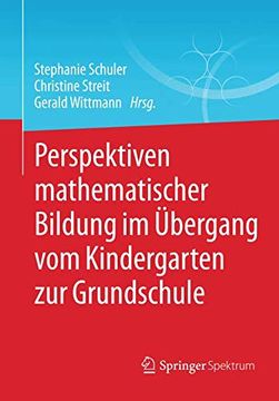 portada Perspektiven Mathematischer Bildung im Übergang vom Kindergarten zur Grundschule (en Alemán)