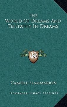 portada the world of dreams and telepathy in dreams (in English)