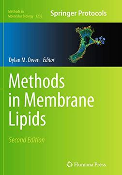 portada Methods in Membrane Lipids (Methods in Molecular Biology, 1232) (en Inglés)