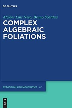 portada Complex Algebraic Foliations (in English)