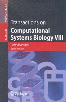 portada transactions on computational systems biology viii (en Inglés)