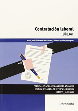 portada Contratación Laboral (Cp - Certificado Profesionalidad)