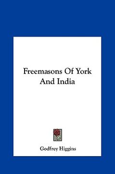portada freemasons of york and india (en Inglés)
