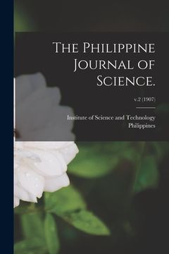 portada The Philippine Journal of Science.; v.2 (1907) (en Inglés)
