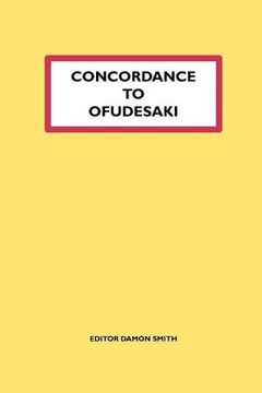 portada Concordance to Ofudesaki