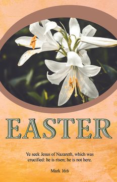 portada Easter Bulletin: Ye Seek Jesus (Package of 100): Mark 16:6 (Kjv) (in English)