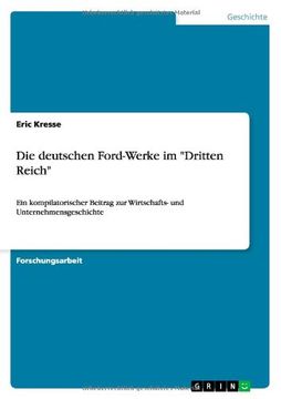 portada Die deutschen Ford-Werke im "Dritten Reich"