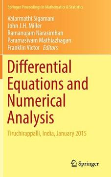 portada Differential Equations and Numerical Analysis: Tiruchirappalli, India, January 2015 (in English)