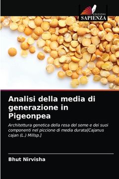 portada Analisi della media di generazione in Pigeonpea (en Italiano)