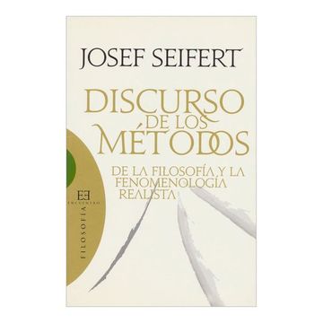 portada Discurso de los Métodos de la Filosofía y la Fenomenología Realista (in Spanish)