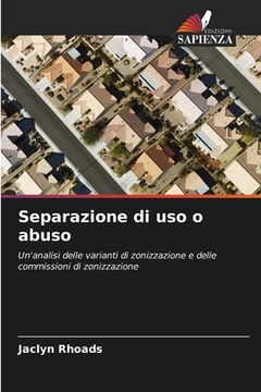 portada Separazione di uso o abuso (en Italiano)