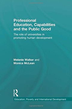 portada Professional Education, Capabilities and the Public Good (en Inglés)