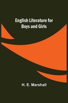 portada English Literature for Boys and Girls (in English)