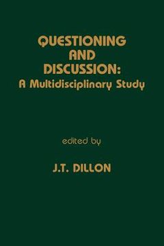 portada questioning and discussion: a multidisciplinary study (en Inglés)