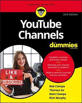 portada Youtube Channels for Dummies (For Dummies (Computer (en Inglés)