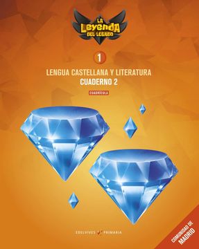 portada Proyecto: La Leyenda Del Legado. Lengua Castellana Y Literatura 1. Versión Cuadrícula. Cuaderno 2 : Comunidad De Madrid (in Spanish)