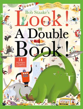 portada Look! A Double Book! 14 Adventures to Explore and Discover (Look! A Book! ) (en Inglés)