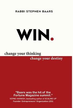 portada Win: Change Your Thinking, Change Your Destiny (en Inglés)