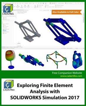 portada Exploring Finite Element Analysis with SOLIDWORKS Simulation 2017