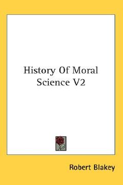 portada history of moral science v2 (en Inglés)