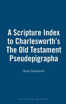 portada scripture index to charlesworth's the old testament pseudepigrapha (en Inglés)
