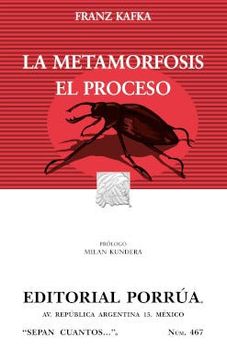portada La metamorfosis · El proceso (in Spanish)