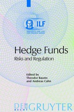 portada hedge funds: risks and regulation