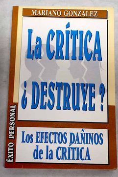 portada La Critica,¿ Destruye? (in Spanish)