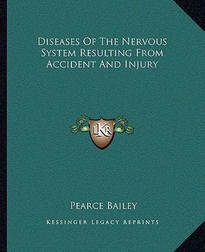 portada diseases of the nervous system resulting from accident and injury (in English)
