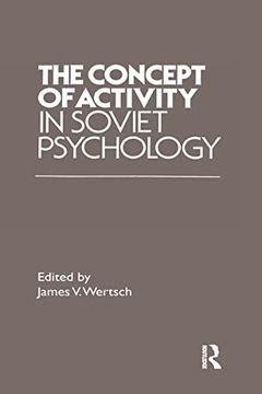 portada The Concept of Activity in Soviet Psychology