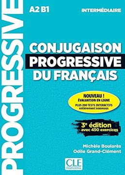 portada Conjugaison Progressive du Francais - Niveau Intermédiaire. Schülerbuch + Audio-Cd + Online