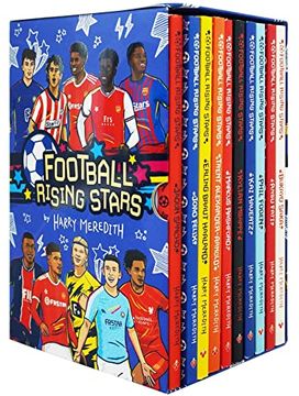 portada Football Rising Stars: 10 Book box set (en Inglés)